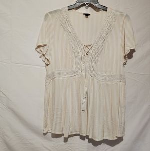 Torrid Babydoll blouse